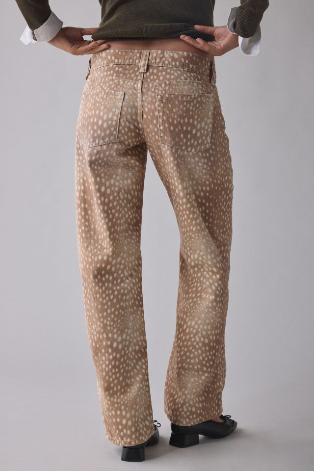 BDG Kayla Cotton Canvas Low-Rise Pant #1