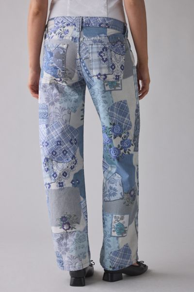 BDG Kayla Cotton Canvas Low-Rise Pant