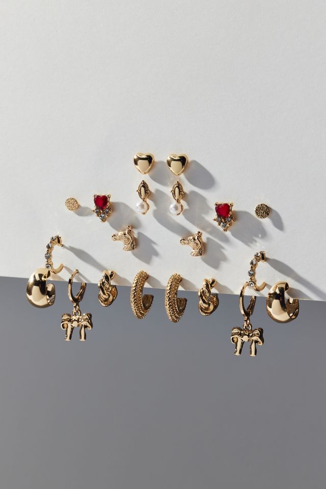 Ensemble de boucles d'oreilles en métal Kit Multi #1