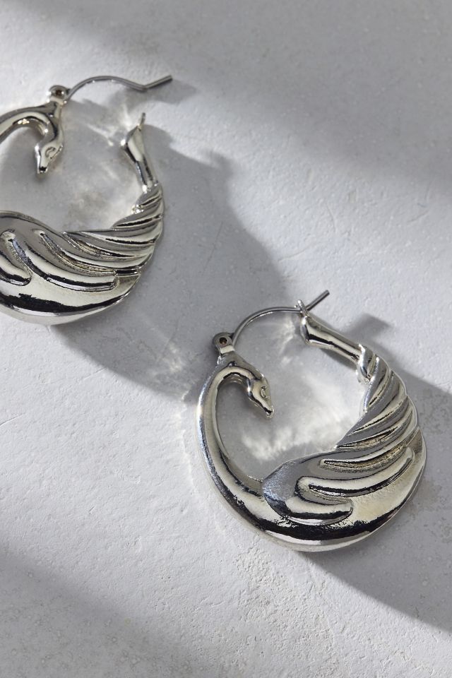 Odette Swan Hoop Earring #1