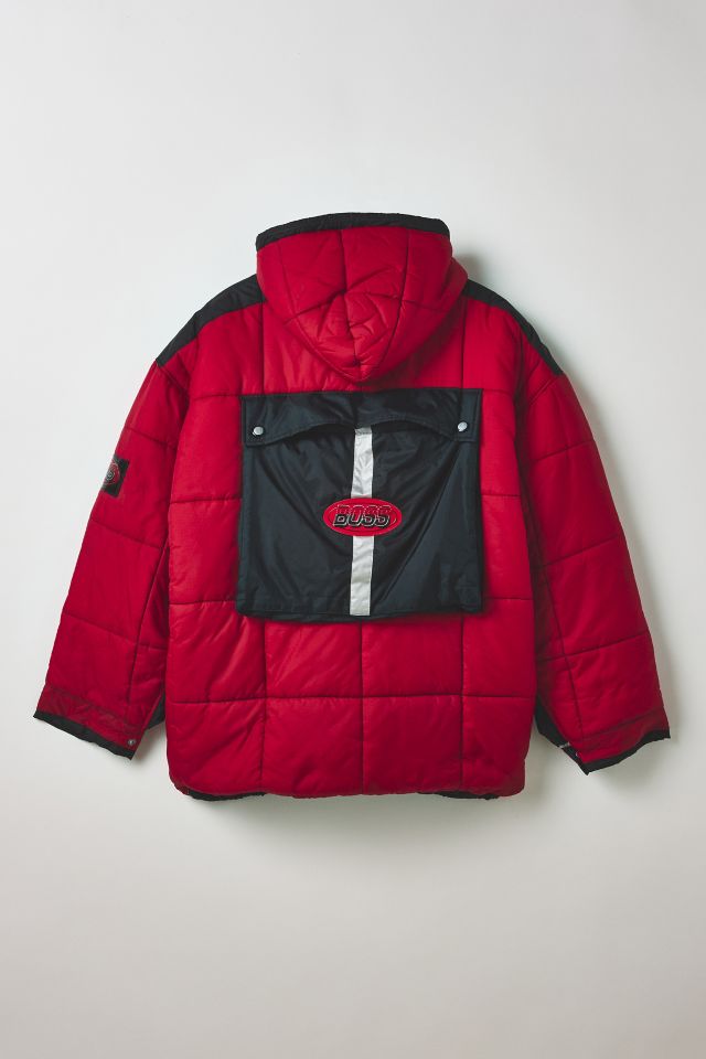 Vintage By Devin Boss Colorblock Puffer Jacket #1