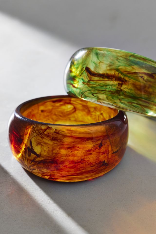 Marbled Bangle Bracelet #1