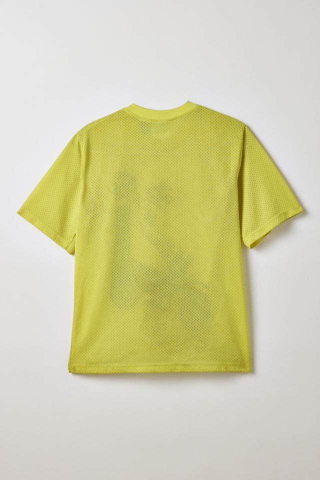 Vintage By Devin Motorcycle Graphic Yellow Jersey Tee #1