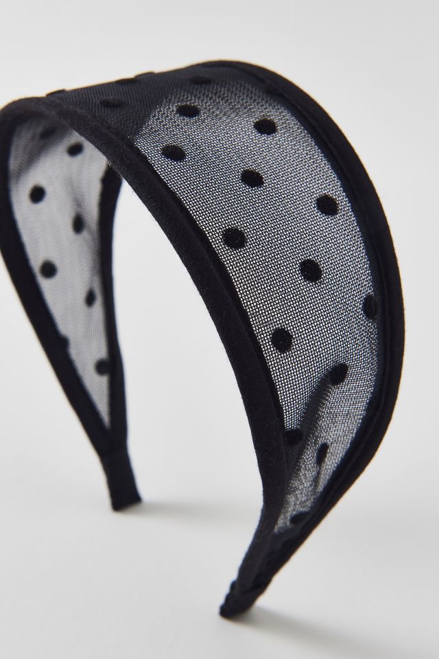Polka Dot Wide Headband #2