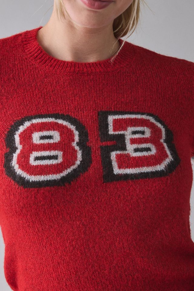 BDG Riley Graphic Long Sleeve Layered Sweater #1