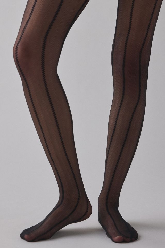 L'eggs 360° Contour Suiting Striped Tights #1