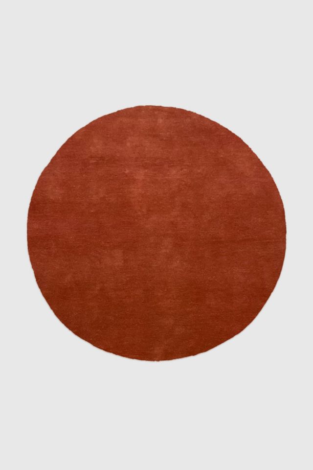 Jubi Round Hand Tufted Wool Rug #1