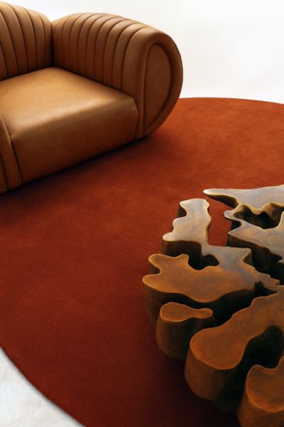 Jubi Round Hand Tufted Wool Rug