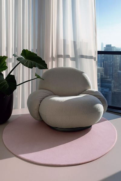 Jubi Round Hand Tufted Wool Rug