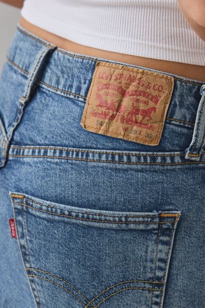 ReMADE By UO Gummy Denim Shirt Trim Mini Skirt