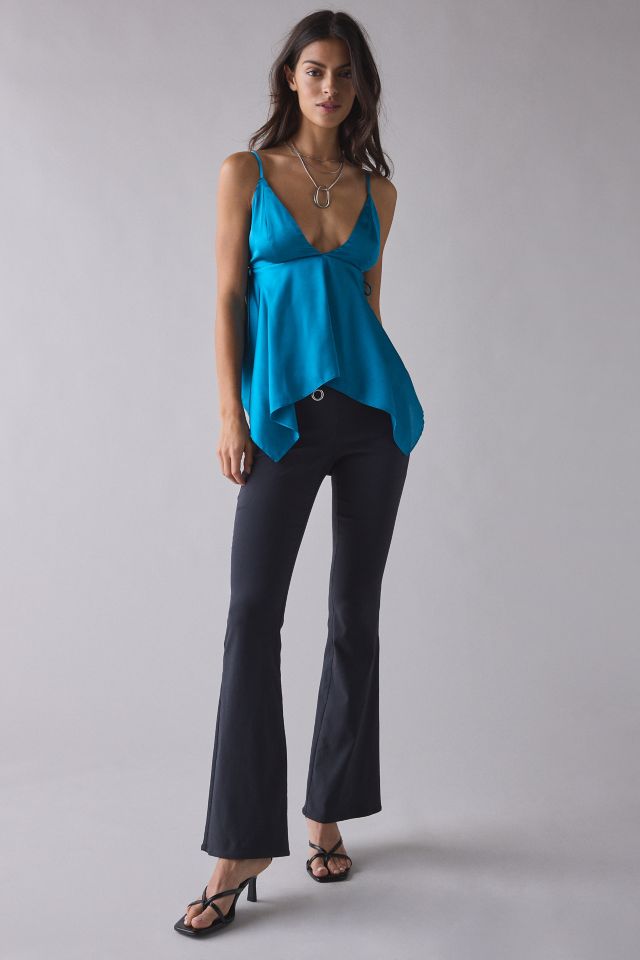 UO Spellbound Satin Hanky Hem Babydoll Cami #2