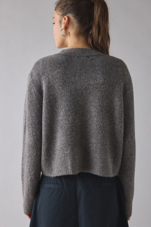 Glamorous Marled Knit Cropped Cardigan #3