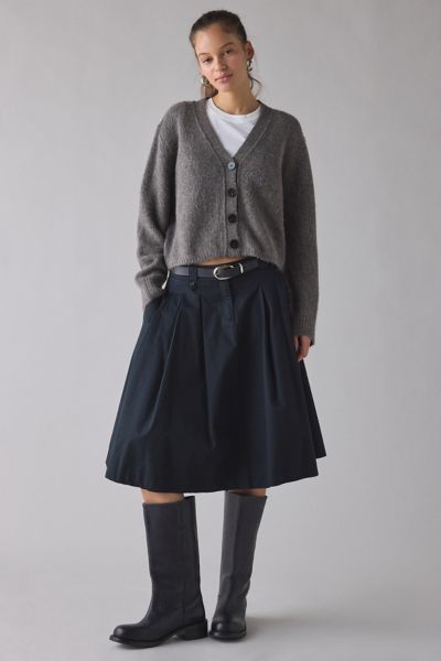 Glamorous Marled Knit Cropped Cardigan