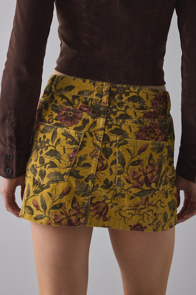 BDG Onna Corduroy Micro Mini Skirt