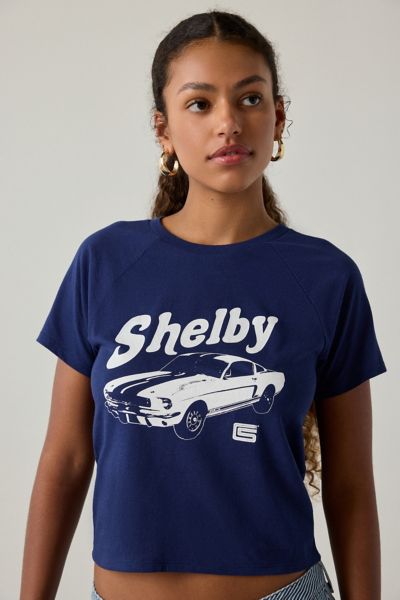Shelby Car Stars Graphic Raglan Baby Tee