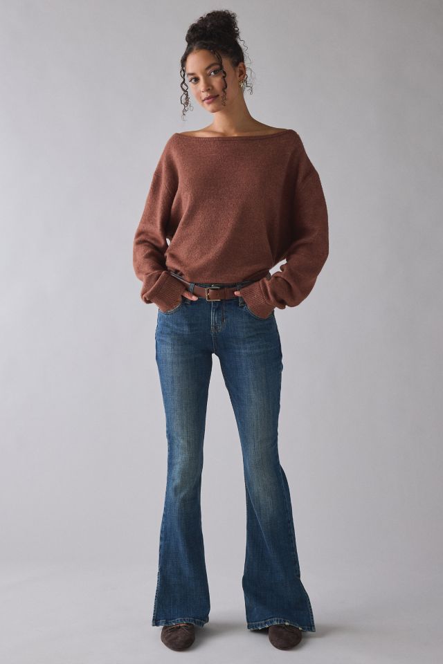 BDG Brooke Split Hem Low-Rise Flare Jean #2