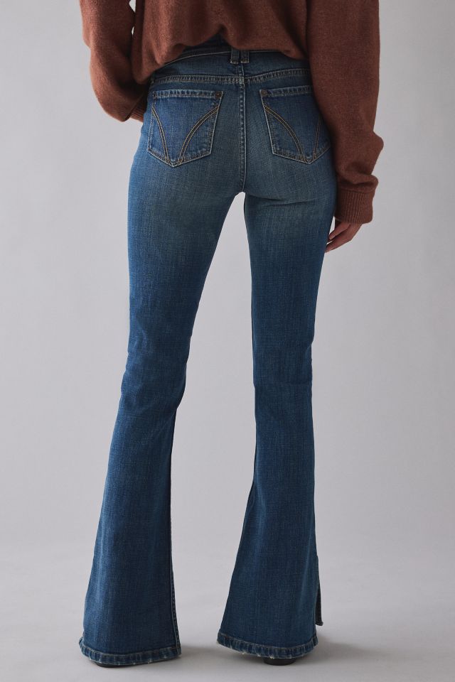 BDG Brooke Split Hem Low-Rise Flare Jean #4