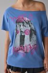 DAY Hole Pretty On The Inside Graphic Off-The-Shoulder Tee
