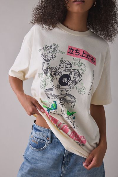 Beastie Boys Robot Graphic T-Shirt Dress