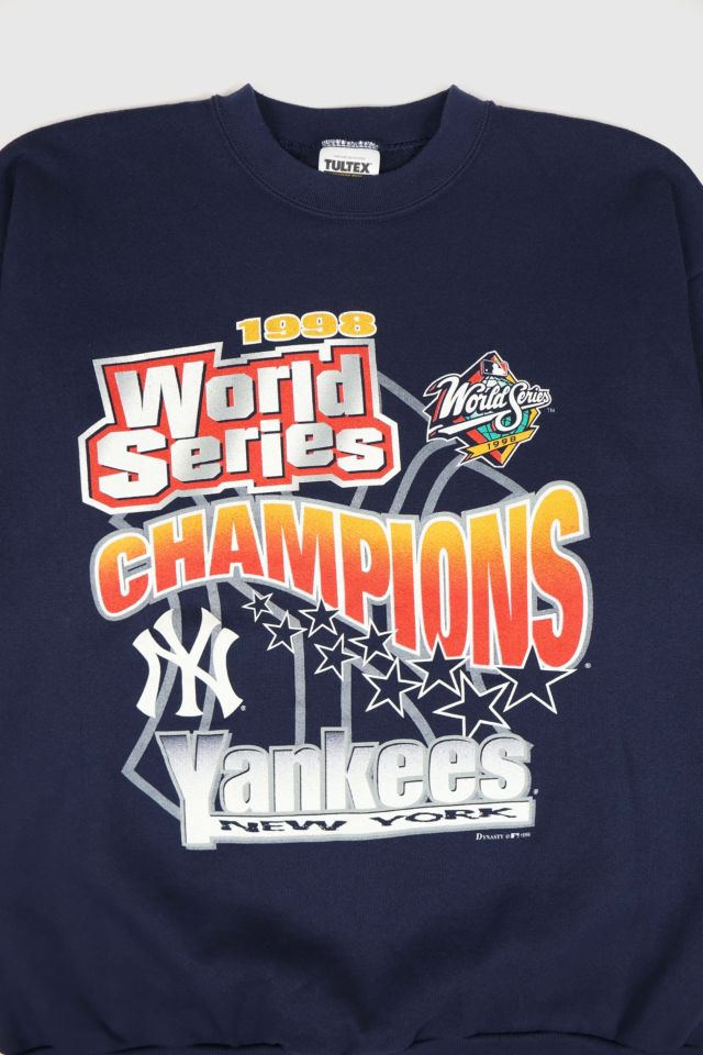 Vintage New York Yankees 1998 World Series Champions Crewneck #1