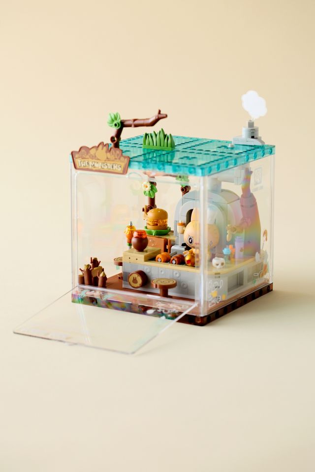 POP MART The Monsters Forest Secret Base Series Genius Cook Labubu Figure Block Set #1