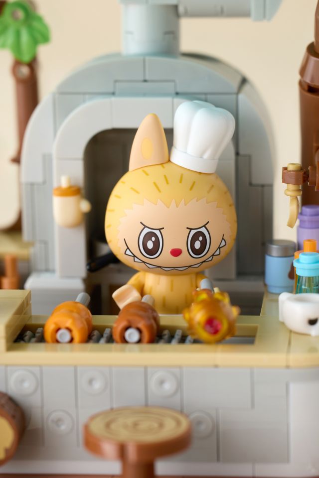 POP MART The Monsters Forest Secret Base Series Genius Cook Labubu Figure Block Set #2