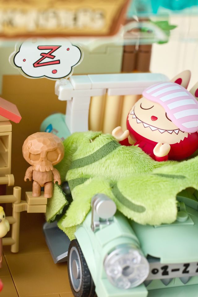 POP MART The Monsters Forest Secret Base Series Napping Time