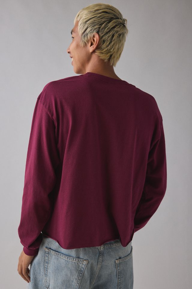 ReMADE By UO Cropped & Boxy Long Sleeve Tee #1