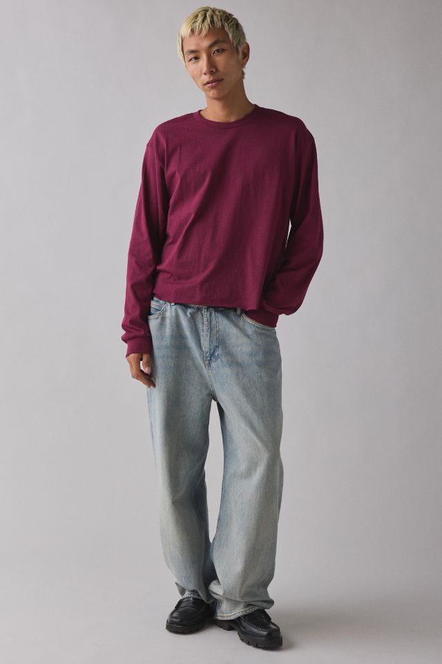 ReMADE By UO Cropped & Boxy Long Sleeve Tee #2