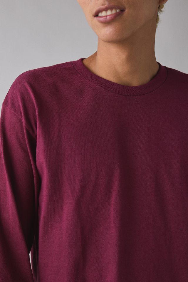 ReMADE By UO Cropped & Boxy Long Sleeve Tee #3
