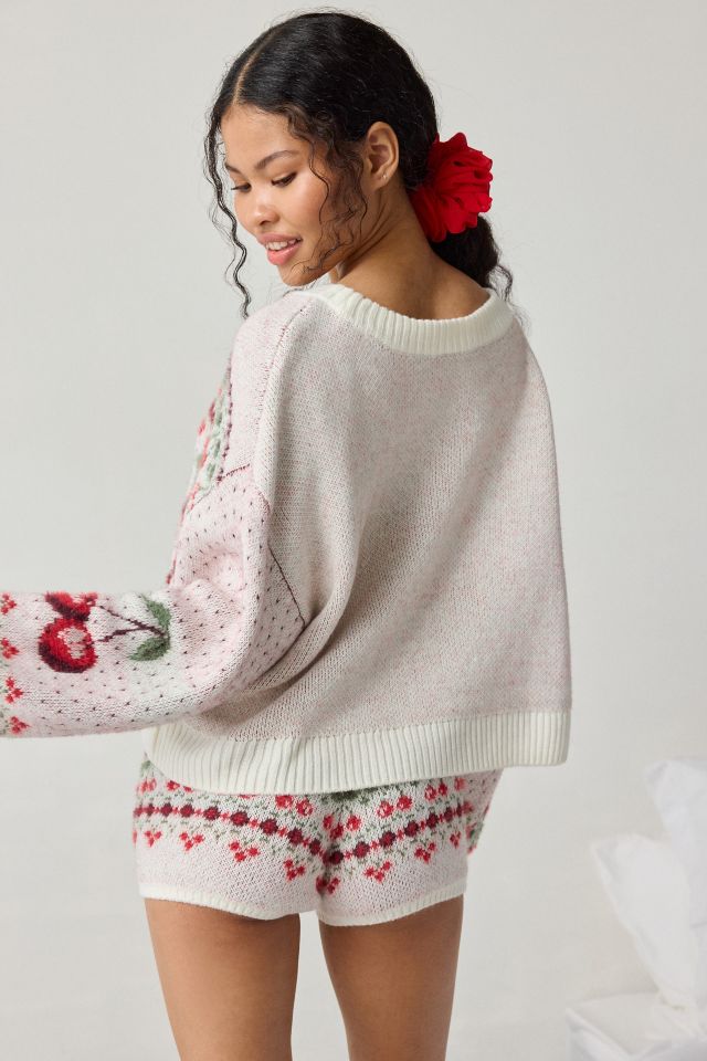 Out From Under Hit The Slopes Cropped Fairisle  Sweater #2