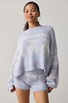 Out From Under Hit The Slopes Cropped Fairisle  Sweater