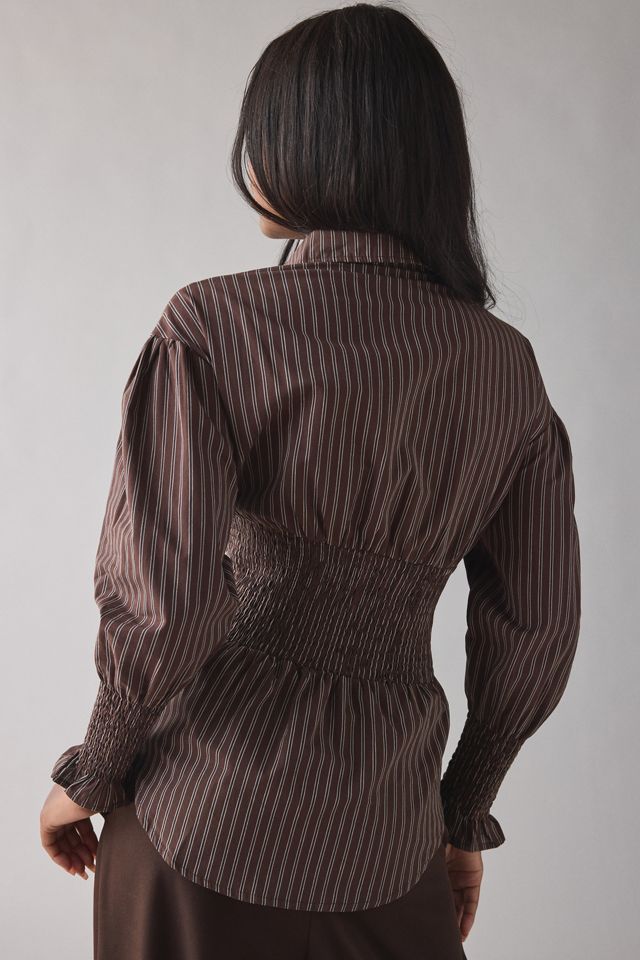 Chemisier péplum à taille smockée Dash Daisy Street #1