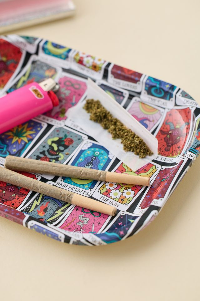Canna Style Tarot Card Rolling Tray #1