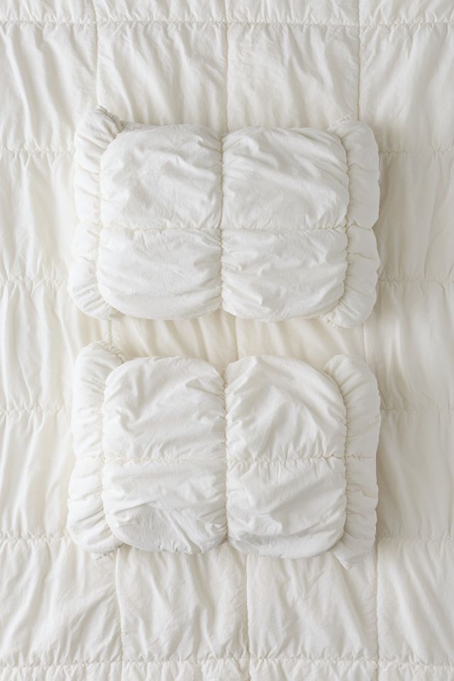 Poppy Puff Sham Set #1