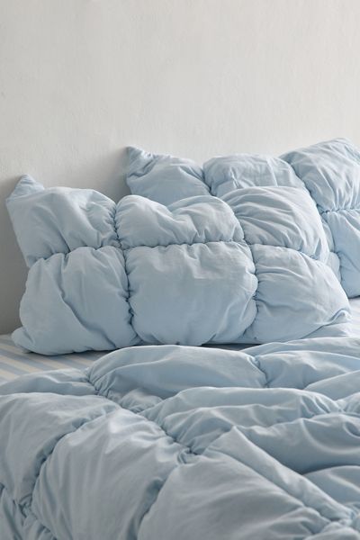 Poppy Puff Sham Set