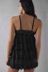Kimchi Blue Tiered And Tied Ruffle Babydoll Romper
