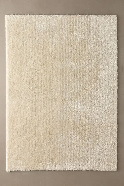Solid Piled Shag Rug