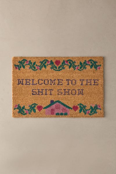 Welcome To The Show Coir Doormat