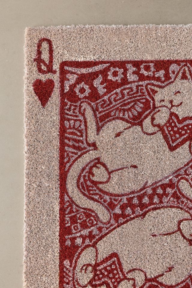 Cat Of Hearts Coir Doormat #2