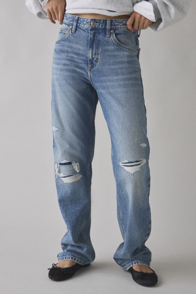 Diesel 1999 D-Reggy Destroyed Straight Loose Jean | Urban