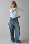 Champs Applique Graphic Long Sleeve Tee