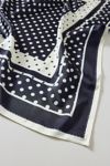 Polka Dot Silky Scarf