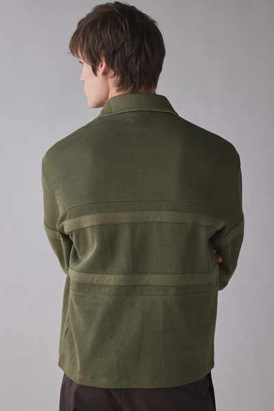 Standard Cloth Ryder Blocked Rugby Shirt