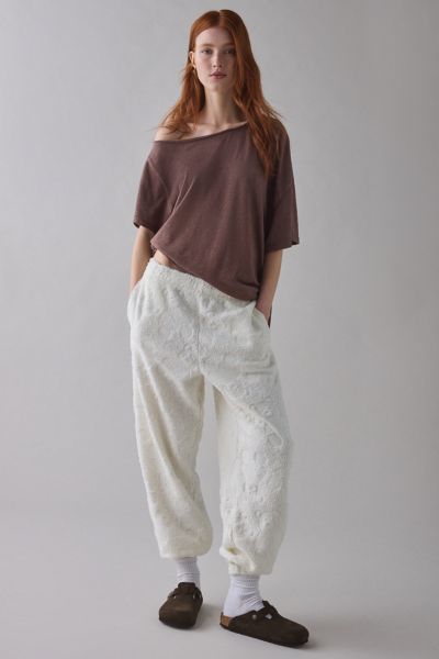 Out From Under Try Me Piled Fleece Slim Jogger Sweatpant