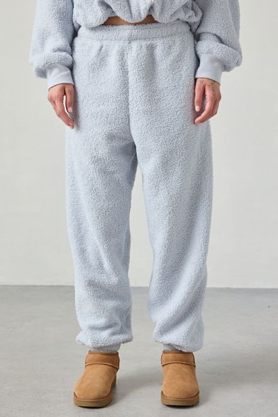 Out From Under Try Me Piled Fleece Slim Jogger Sweatpants