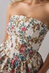 Kimchi Blue Sugar Plum Strapless Corset Mini Dress
