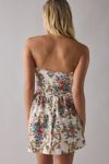 Kimchi Blue Sugar Plum Strapless Corset Mini Dress