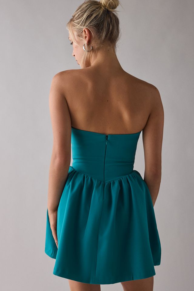 Mini robe corset sans bretelles Sugar Plum Kimchi Blue #3