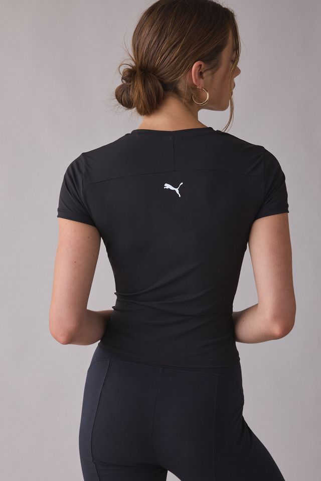 Puma Dare To Slim Half Zip Graphic Tee #2